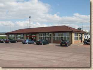 Reception building