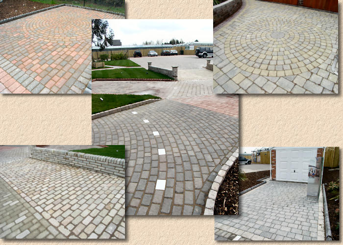 driveway display panels