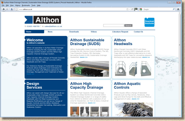 althon web site