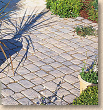 cobble paving