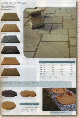 wet cast paving