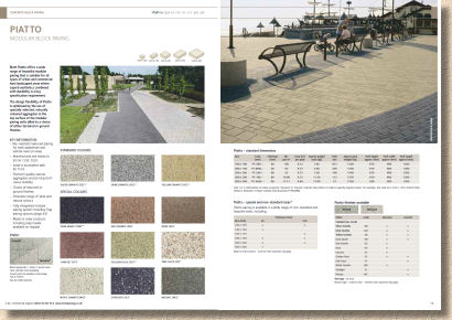 piatto paving