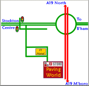 map to EJ Stone