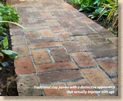 clay pavers