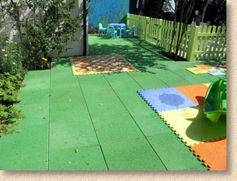 playpave in garden