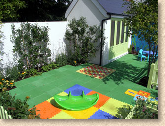 playpave in garden