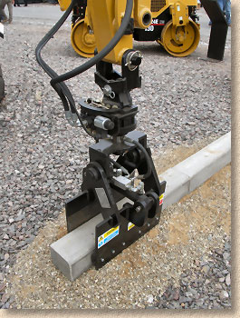 cat kerb lifting attachment