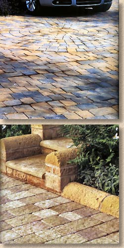 trident and drivestone pavers