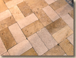 travertine blocks