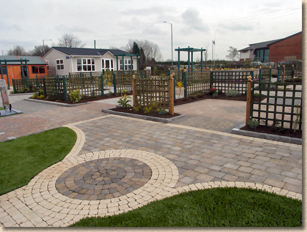 paving centre view