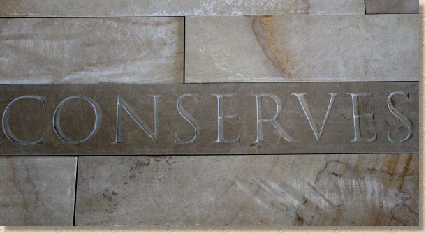 engraved sandstone