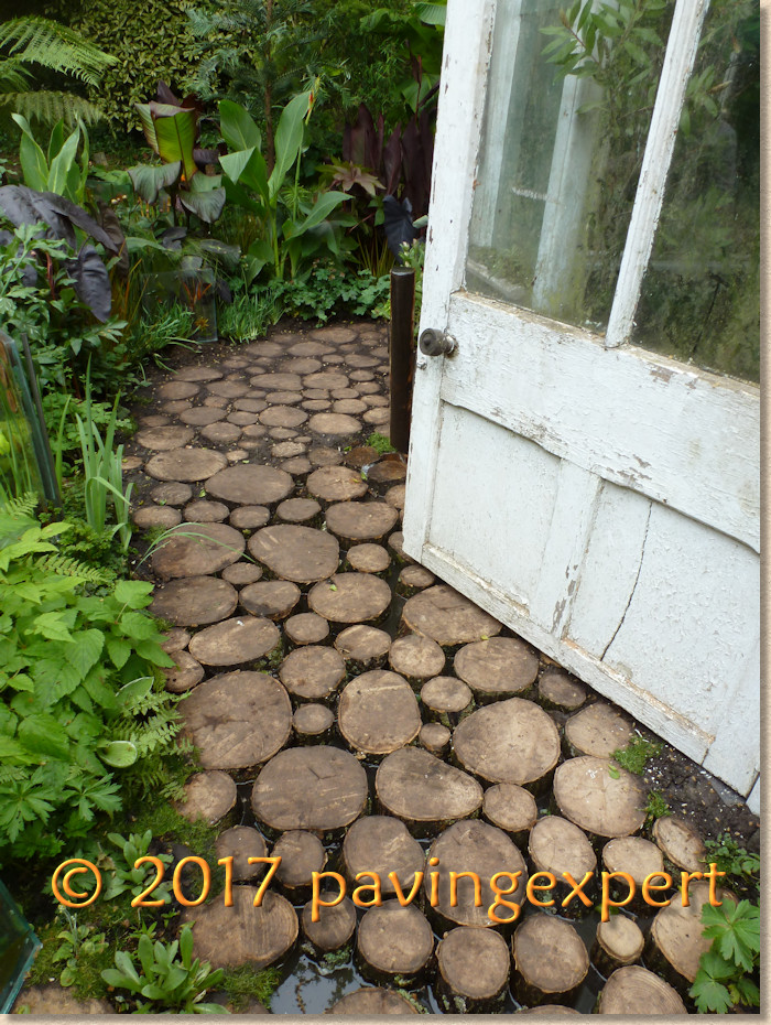 Log Slice Paving Log Slice Paving