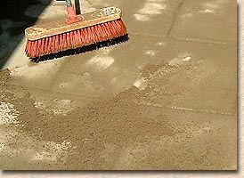 Repeated brushing as slurry dries