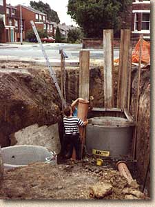 manhole construction