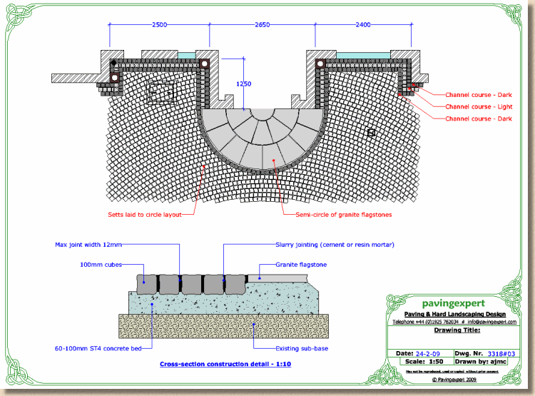 semi-circle doorway feature