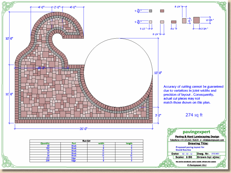 flagstone paver design