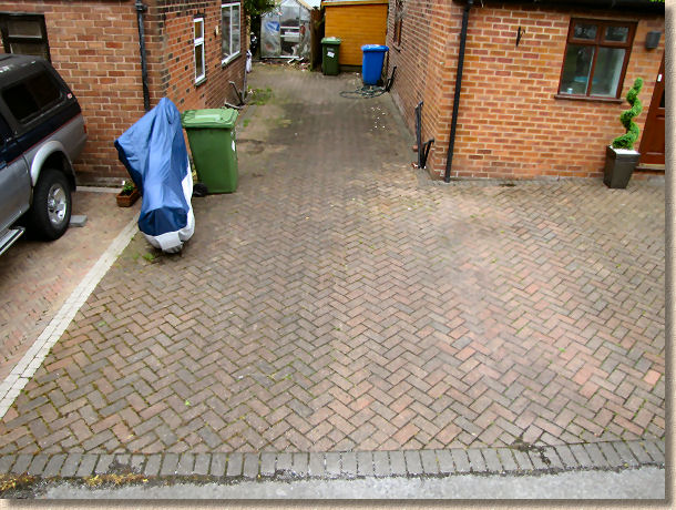 driveway as it was