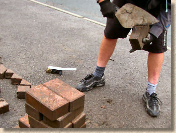 cleaning blocks