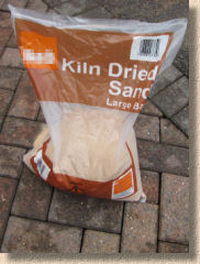 kiln dried jointing sand