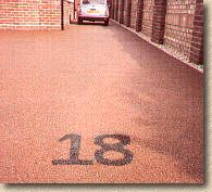 inlaid number