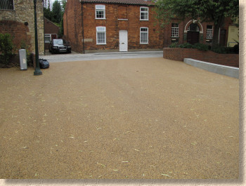 resin bonded car park