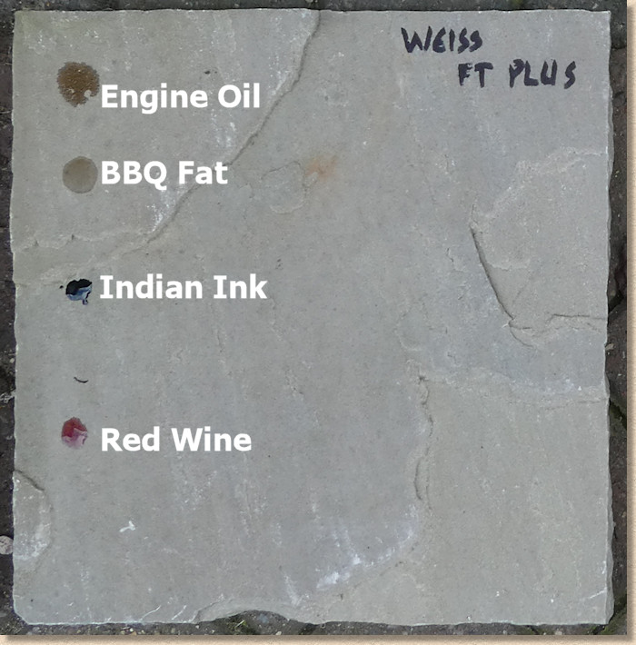 stain application