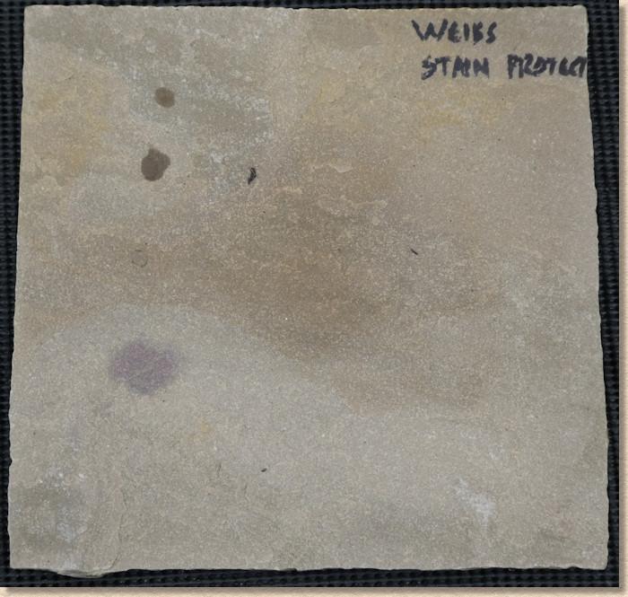 stain after cleaning