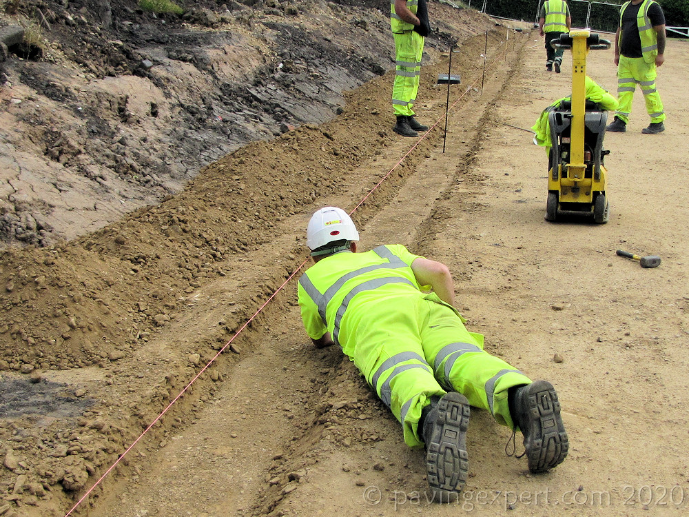 Setting Out - Construction lines, Perpendiculars and Arcs