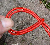forming double loop
