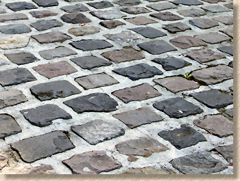 reconstructed sett pavement