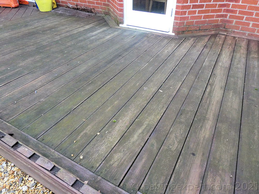 old decking