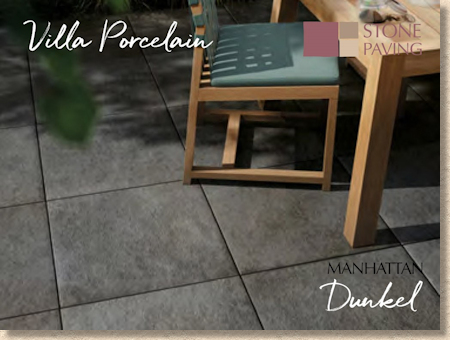 Manhattan Dunkel Porcelain Paving