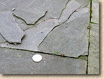 delaminating stone