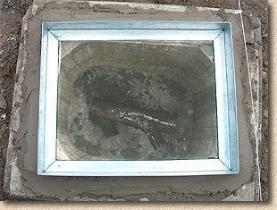 debris in manhole